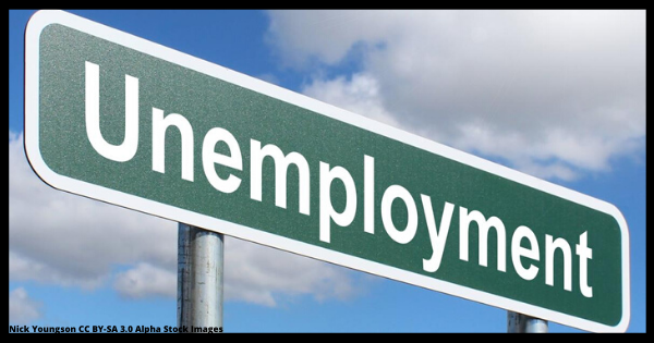 unemployment sign